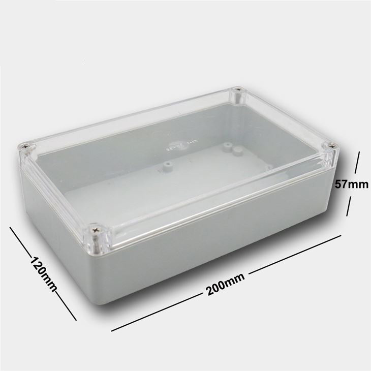 ABS+PC Battery Box With Transparent Cover