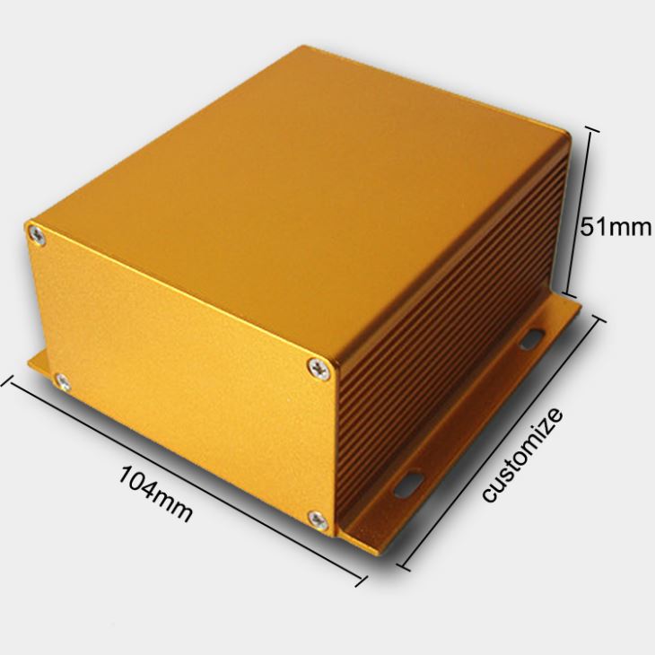 Aluminum Extrusion Housing Enclosure for Amplifier