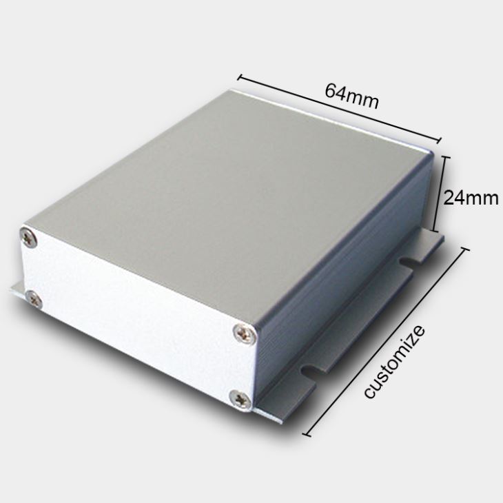 Anodized Aluminum Extrusion Enclosure for Electronic