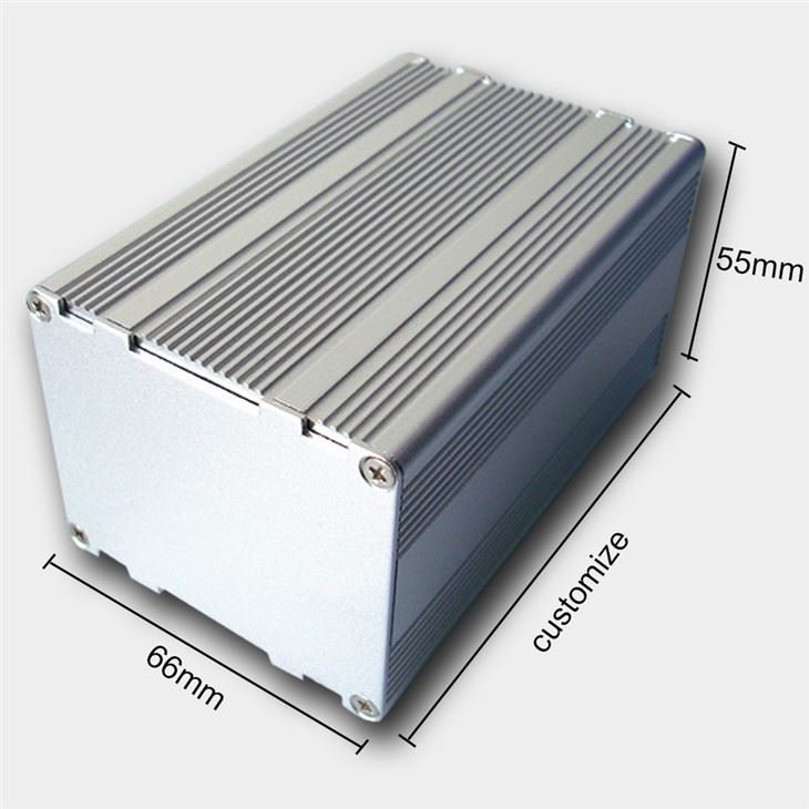 Anodized Aluminum Extrusion Profile Housing