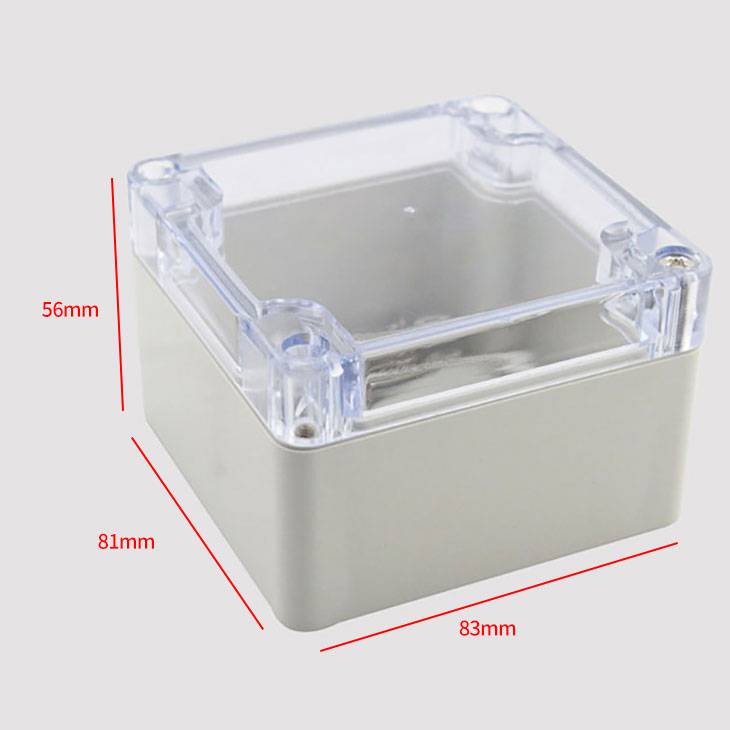 Hard Plastic Waterproof Box with Hinged Door