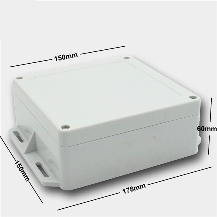 Instrument Box With Mounting Flange