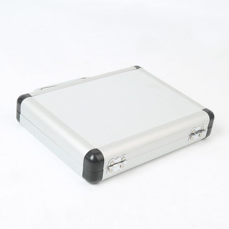 Small Silver Aluminum Tool Case